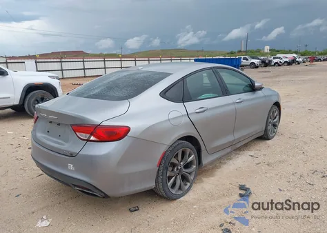 2015 Chrysler 200 S из США, поврежденный, VIN 1C3CCCBB1FN566933